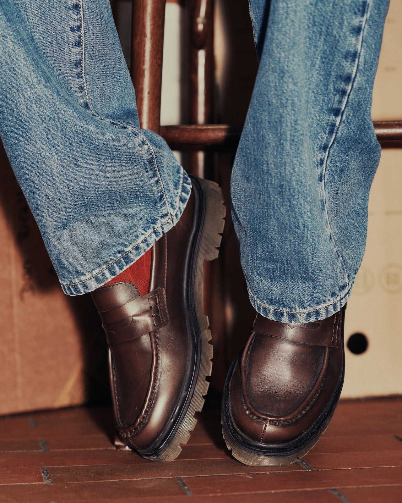 Marly Loafer 'Washed Brown'